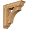 Ekena Millwork Westlake Traditional Rough Sawn Bracket w/ Offset Brace, Western Red Cedar, 8"W x 30"D x 30"H BKT0806X30X30WTL01RWR - alternate 1